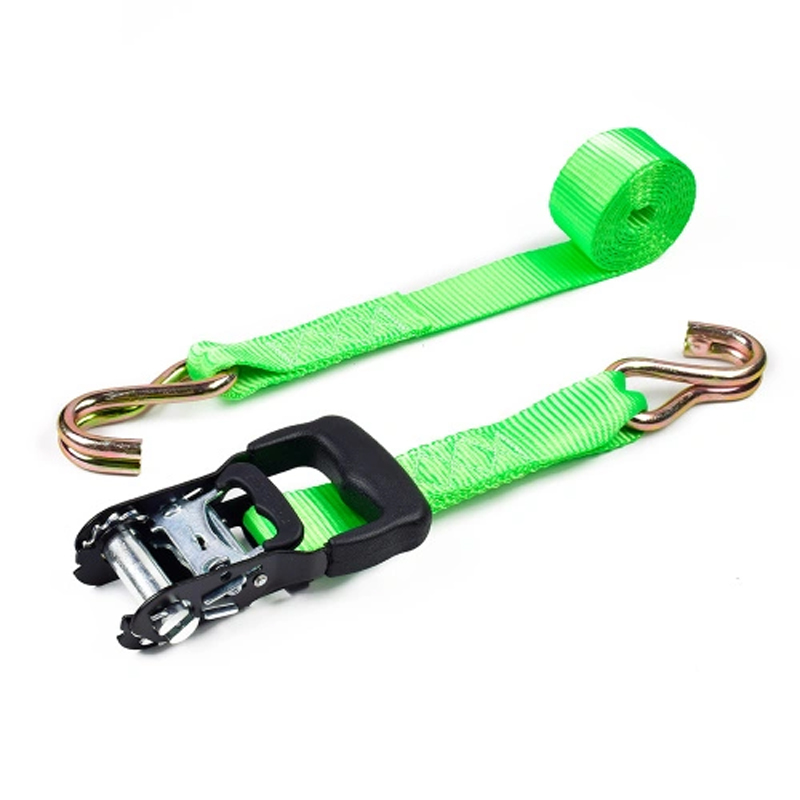1,5 "x15" dây đai ratchet hạng nặng với móc j