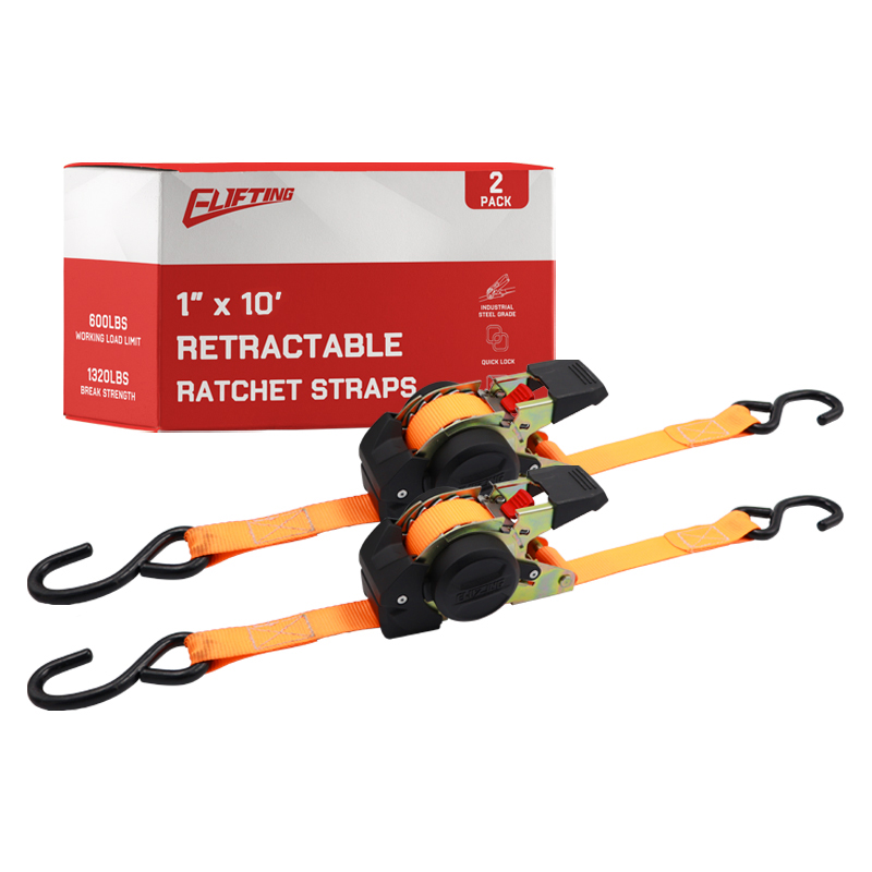 Elifting 1 "x 10" dây đai tự động có thể thu vào (2 gói)